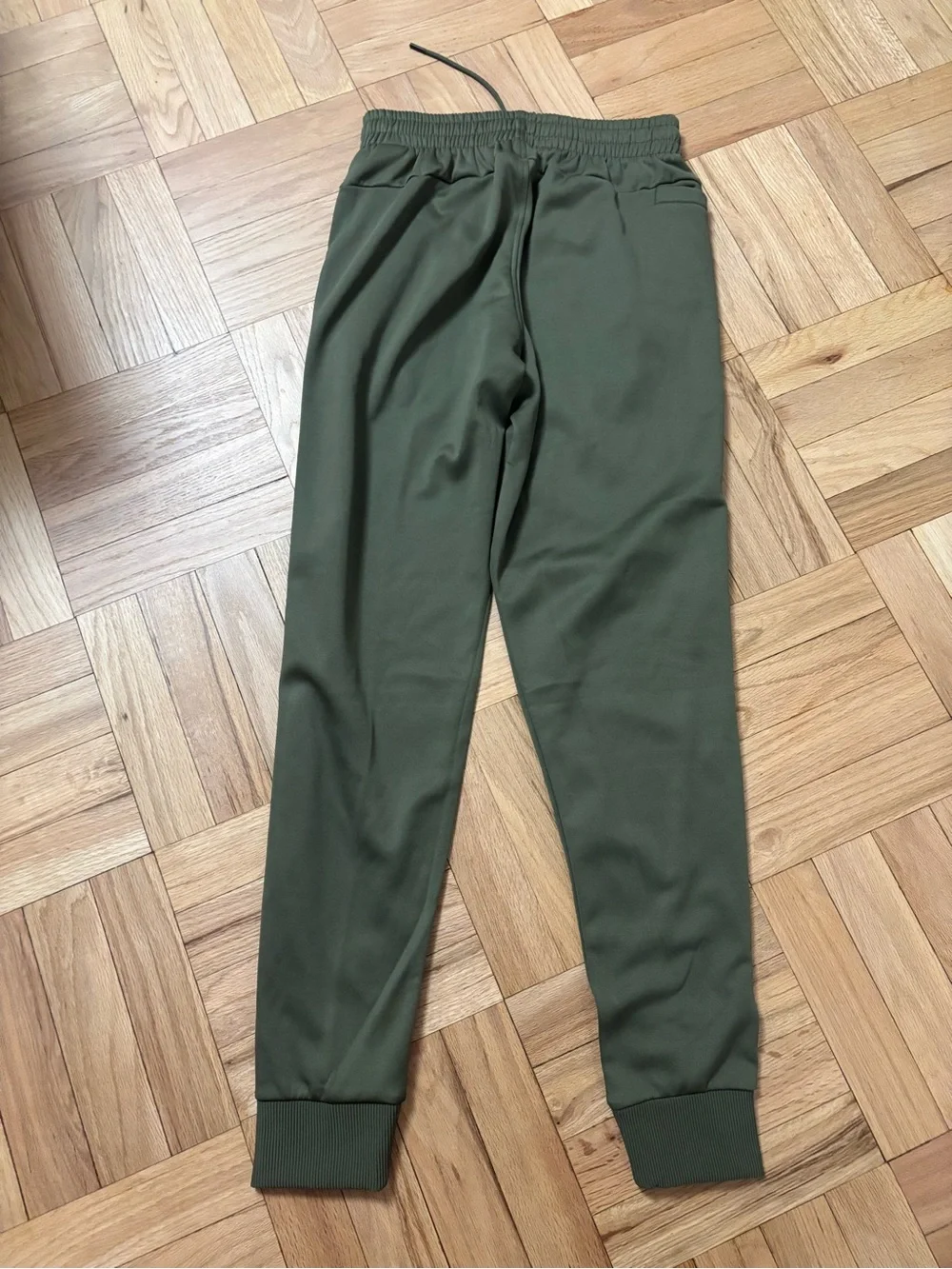 Under Armour Men's Regular Size S Tricot Jogger Track Pants Army Green 1373362